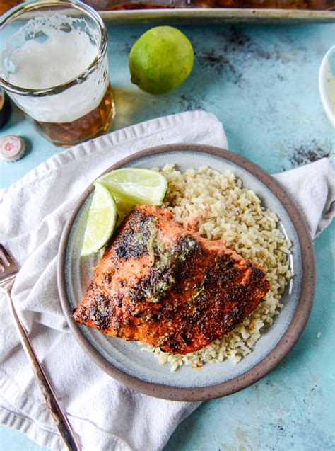 Cajun Salmon 30 Minute Cajun Salmon With Salted Lime Butter