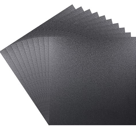 Mylifeunit Abs Plastic Sheet Inch Thick X Pack Black