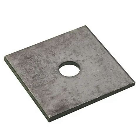 4x4inch Mild Steel Square Plate Washer At Rs 75 Piece Plate Square