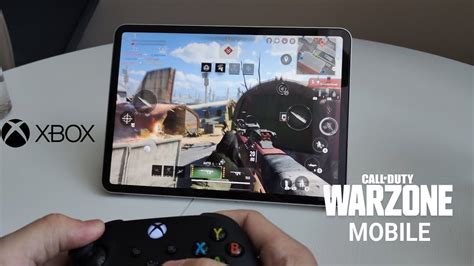 Warzone Mobile IPad Pro M1 Xbox Series Gamepad 4K Ultra Handcam YouTube