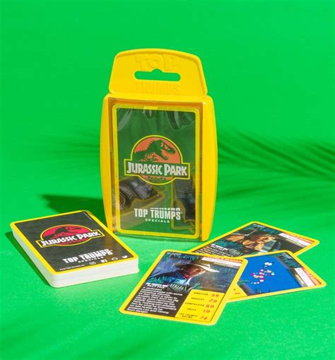 Jurassic Park Top Trumps Card Game