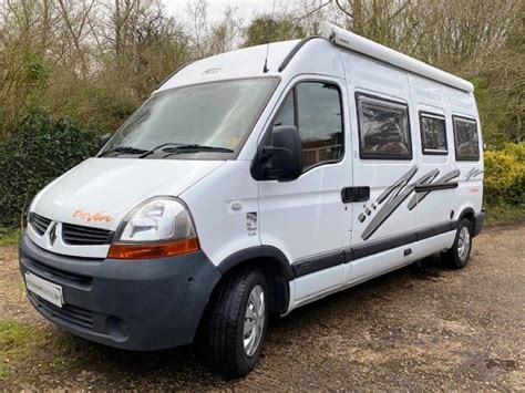 Reduced 2008 4 Berth Devon Monte Carlo Renault Camper Van For Sale