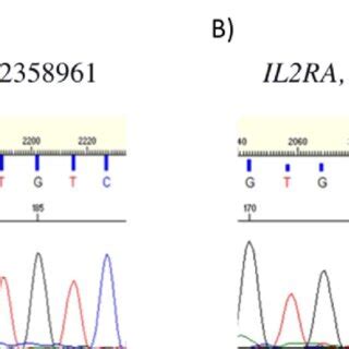 sanger sequencing results  patients  ilra variants  ilra