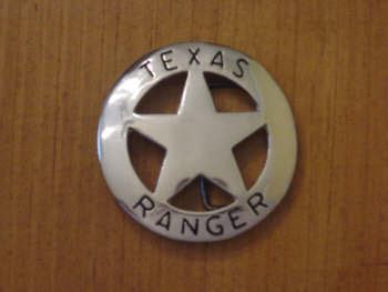 Silver Finish Texas Ranger Buckle in Texas Rangers - STxOP