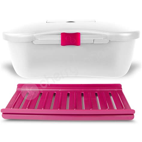 Buy Joyboxx White Pink Hygienic Sex Toy Storage Box Online