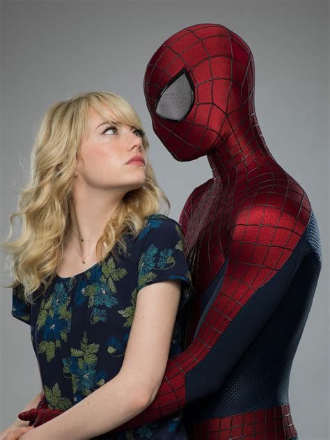 Emma Stone The Amazing Spider Man 2 Posters And Promoshoot 2014 06