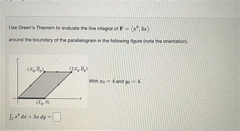 Solved Use Greens Theorem To Evaluate The Line Integral Of F X6