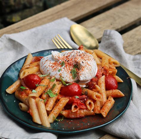 Encore des pâtes mais avec de la Burrata