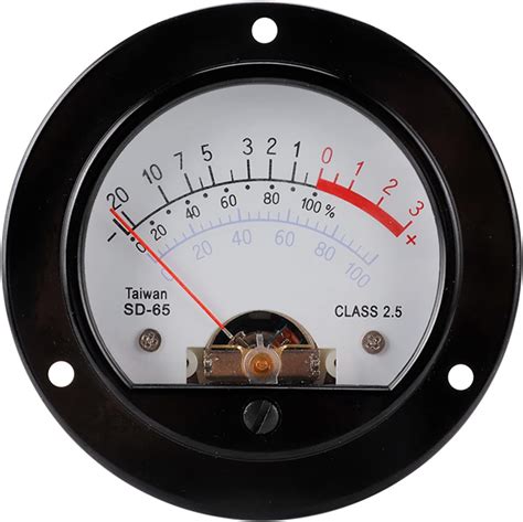 High Accuracy VU Meter Header Stereo Audio DB Level Header Power