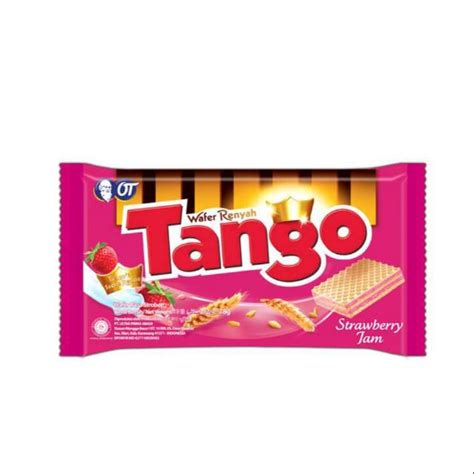 Jual Tango Wafer Strawberry Biskuit Gr Shopee Indonesia