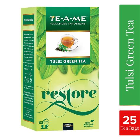 Tulsi Green Tea Bag At Rs 160box Laxman Vihar Gurgaon Id 21326271230