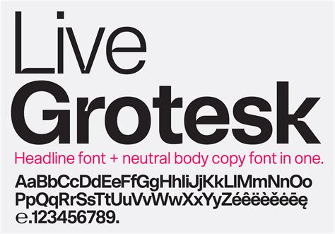 Live Grotesk Designer Fonts By Momentum 18 Type Foundry