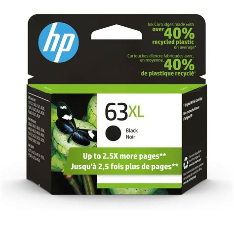 Hp 63xl High Yield Original Ink Cartridge Black High Quality Worry