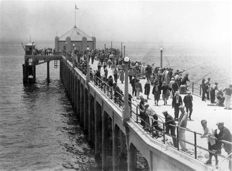 5 Hanging Out On The Huntington Beach Pier Doing Some Fishing