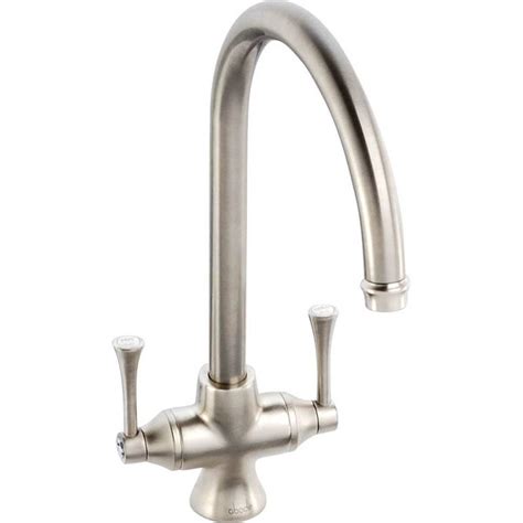 Abode Gosford Brushed Nickel Monobloc Kitchen Sink Mixer Tap At1020