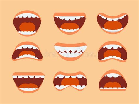 Human Mouth Anatomy Stock Vector Illustration Of Crown