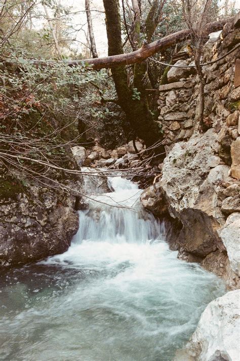 Waterfall on Stream · Free Stock Photo