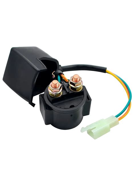 Interruptor De Rel De Solenoide De Arranque El Ctrico Para Motocicleta