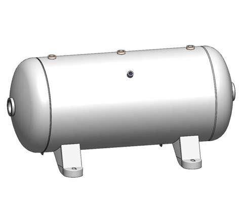 Gallon Psi Horizontal Air Tank With Feet By Morganton Warthog