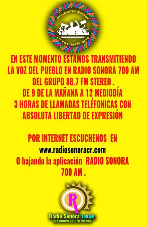 La Voz Del Pueblo Costa Rica Radio Gigante 800 Am Leche Y Lácteos