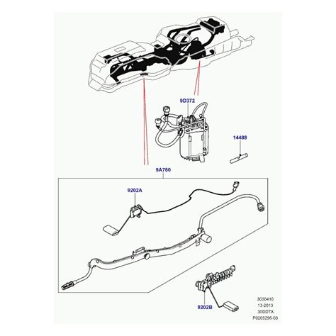 Commander Transmetteur Et Pompe Discovery 3 4 Et Range Sport LAND