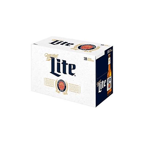 Miller Lite 18pk 12oz Btl 42 Abv Delivered In As Fast As 15 Minutes