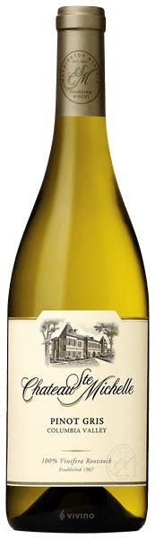 Chateau Ste Michelle Pinot Gris Vivino Us