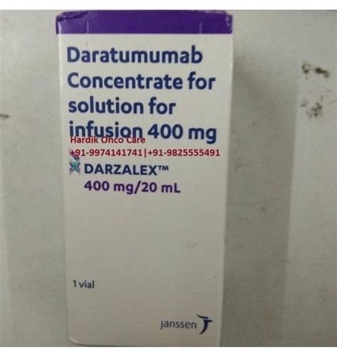 Darzalex Daratumumab 400 Mg Injection Vial At Best Price In Lucknow