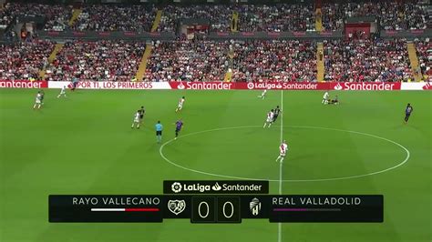 La Liga Matchday Rayo Vallecano Vs Real Valladolid