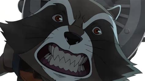 Rocket's Back! Your Favorite Raccoon Gets Animated on 'Marvel's ...