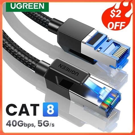 Ugreen Cat Ethernet Cable Gbps Mhz Cat Networking Cotton