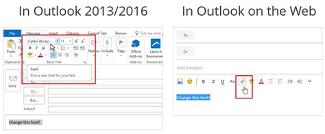 How To Change The Font Of Your Outlook Messages In Office 365