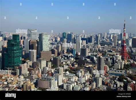 Japan, Tokyo, skyline, general aerial view Stock Photo - Alamy