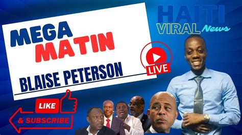 Live Mega Matin en Direct 02 Fevrier 2024 Sou Radio Mega Kòman Haiti