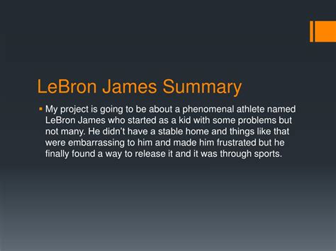 PPT - LeBron James PowerPoint Presentation, free download - ID:1849220