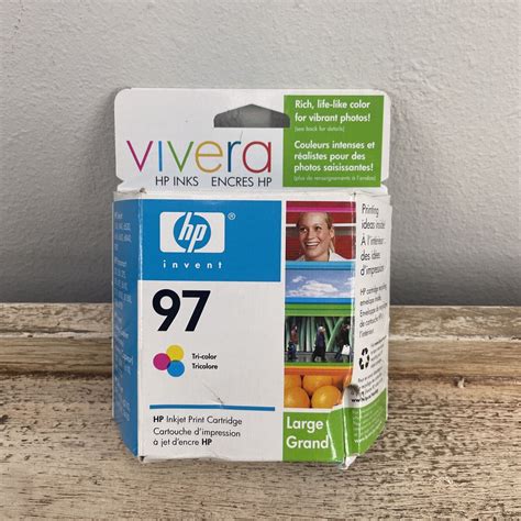 VIVERA HP 97 Tri Color Ink Cartridge Expiration Jun 2007 For Sale