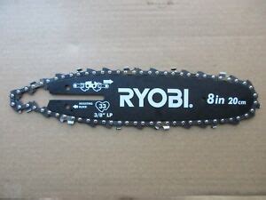 Ryobi Pole Saw Replacement 8" BAR & CHAIN COMBO 639440894186 | eBay