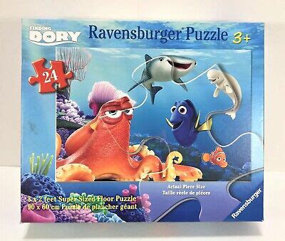 RAVENSBURGER DISNEY FINDING Dory 24 Piece Super Sized Floor Puzzle