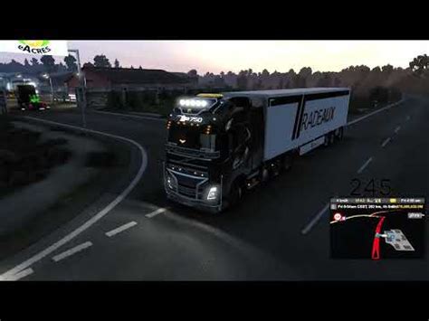 Volvo Truck Euro Truck Simulator Speed Cruiser Gaming Youtube