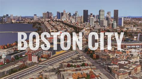 Cities Skylines Boston City Showcase Youtube