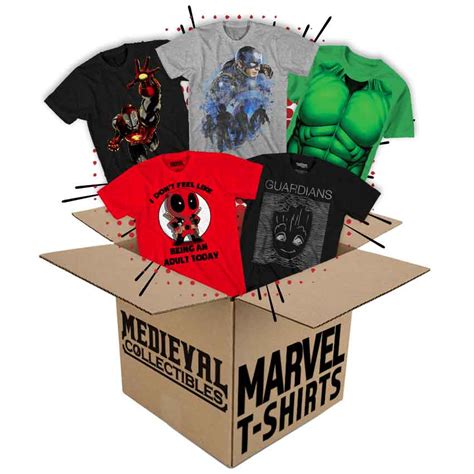 Marvel T Shirts 10 Pack