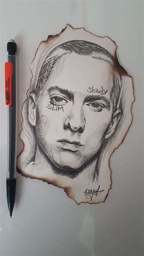 Eminem slim shady | Tutoriel de dessin, Dessin, Carnet de dessin