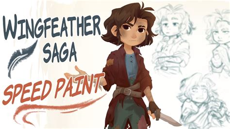 Wingfeather Saga Maraly Weaver Fanart Speed Paint Youtube