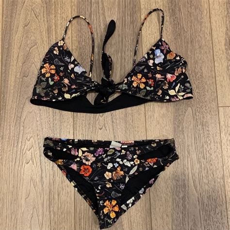 Lspace Swim Lspace Floral Wrap Bikini Poshmark