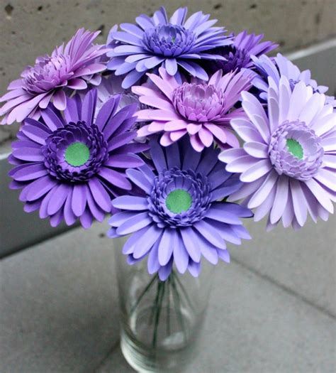 Purple Gerbera Daisy Bouquet