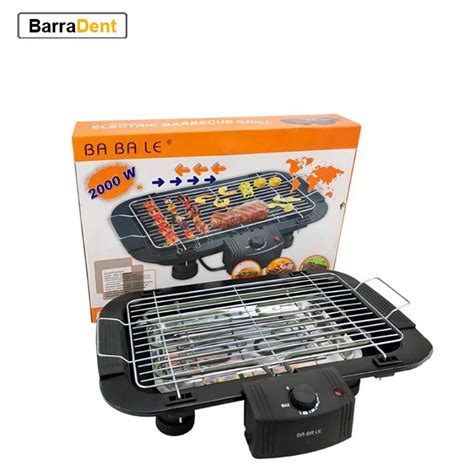 2000W Dumans Z Elektrikli Tava Zgara Barbek Soba Yap Maz Kalbur Et