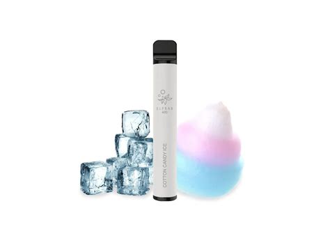 Elf Bar 600 Jednorázová E Cigareta Cotton Candy Ice Eliquidshop Cz