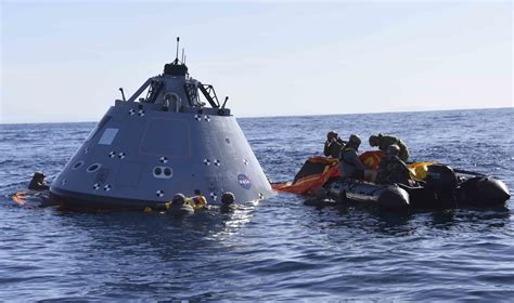 Us Navy Nasa Complete Space Module Recovery Test Safety4sea