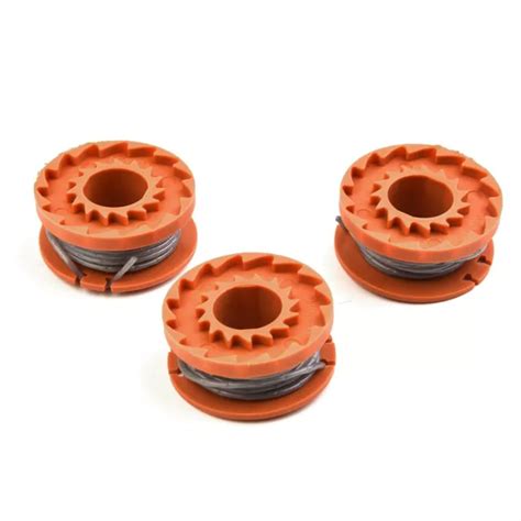 3 X Pack De Strimmer Trimmer Spool Line Pour Qualcast Cgt18la1 Cgt183a Gt18 11 50 Picclick Ca