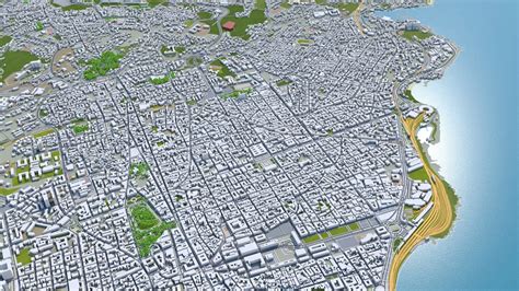 Catania City Italy 3d Model 30 Flippednormals